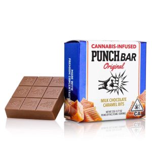 Punch Bar Milk chocolate caramel bits